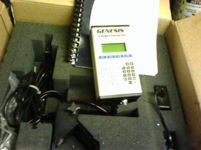 Genesis lg character inkjet code printer model#94214-01