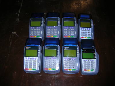 8 used verifone omni 3750 and 3730