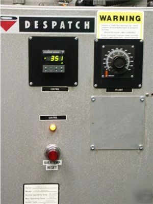 Despatch powder coating curing industrial oven 500F 