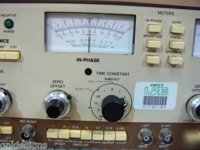Eg&g princeton applied research 5204 lock-in analyzer 