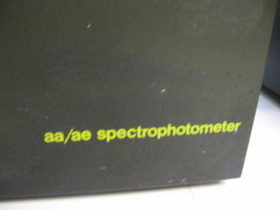 Instramentation lab aa/ae spectrophotometer model: 251