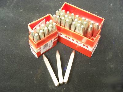 New 1/16, 1.5MM reverse steel stamp, hand punch a-z 0-9
