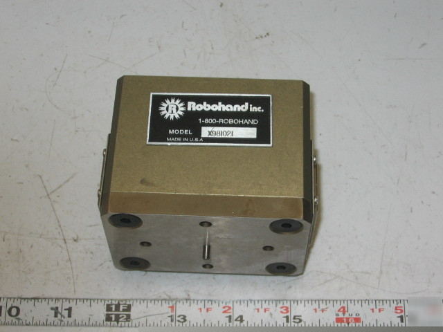 New robohand custom rp-17 pneumatic parallel gripper