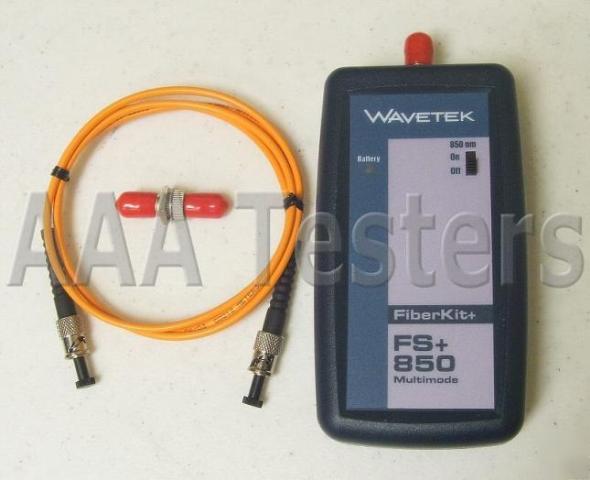 Ideal wavetek fs 850 light source for LT8600 fiberkit