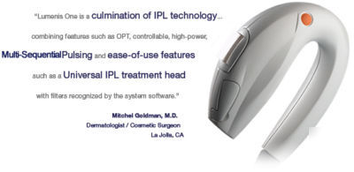 Lumenis one laser: yag, ipl, microderm
