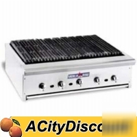 New american range 48IN radiant gas char broiler