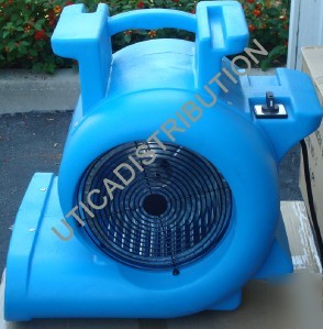 New commercial 3-speed 1HP carpet dryer blower - 