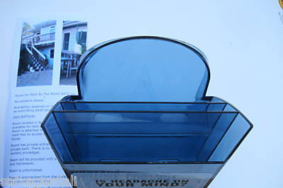 New lot of 4 trade show literature brochure holders 