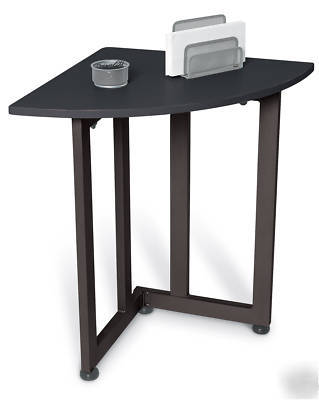 New ofm quarter round table/telephone stand - in box