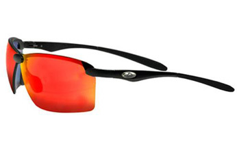 New wise orange county choppers safety glasses blk/red 