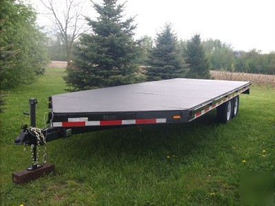 2010 act 26' 12,000 # deck over trailer v nose