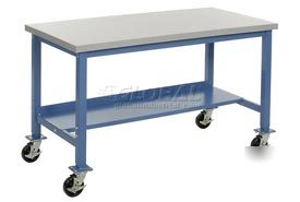 60 x 30 plastic safety edge packaging bench