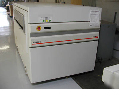 Agfa galileo ve LP82 plate processor apogee 2 and 3 rip