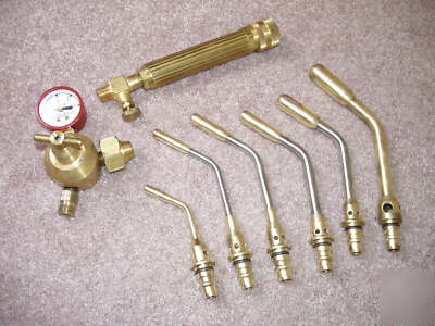 Asco high temp acetylene turbo torch outfit 
