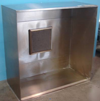 Captive air stainless steel hood, 48