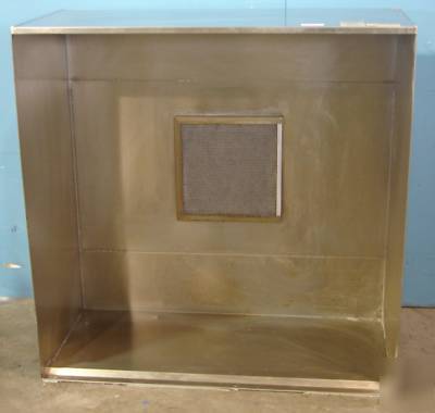Captive air stainless steel hood, 48