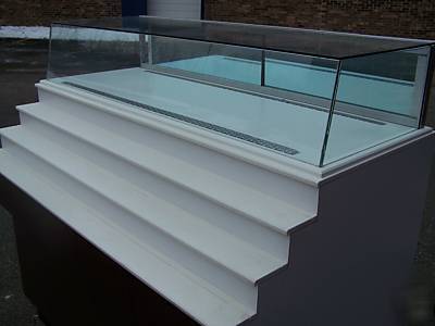 Confectionery display case parisi chocolatier