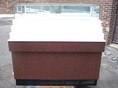 Confectionery display case parisi chocolatier