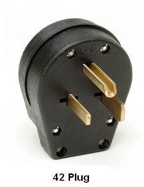Eagle 42 male welder plug