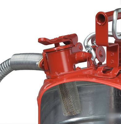 Justrite 7250330 5 gallon type 2 blue safety can 