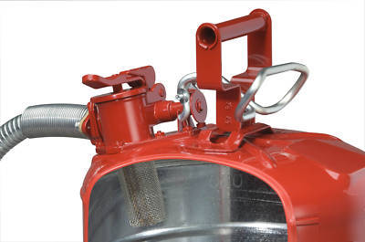 Justrite 7250330 5 gallon type 2 blue safety can 