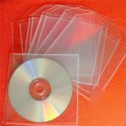 New plastic 1000 pvc cd dvd poly sleeves cases wallets