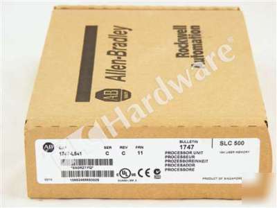 New * sealed* allen bradley 1747-L541 /c 1747L541 03/10
