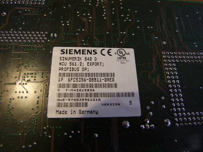 New siemens simodrive ncu 561 6FC5356-0BB11-0AE0 ver: b 