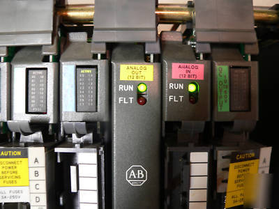 Plc 5 rack with modules