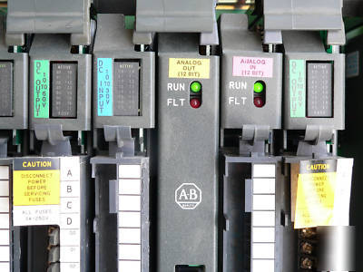 Plc 5 rack with modules