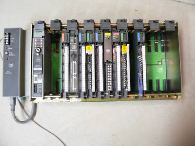 Plc 5 rack with modules
