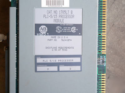 Plc 5 rack with modules