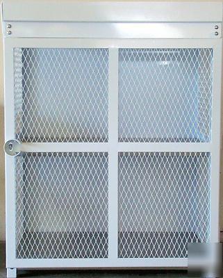 Propane tank storage cage industrial commercial