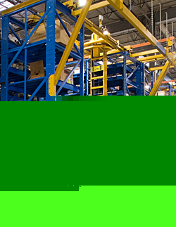 Stanley vidmar stak system automated pallet rack 2K