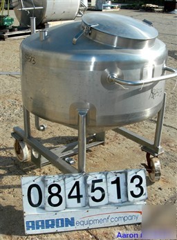 Used: walker tank, 100 gallon, 304 stainless steel, ver