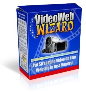 Video web wizard - put streaming video on your website