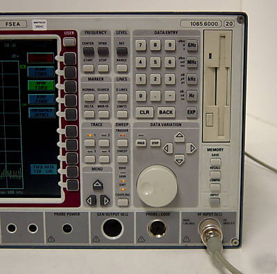 R&s FSEA20 spectrum analyzer, 9 khz- 3.5 ghz 