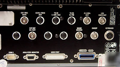 R&s FSEA20 spectrum analyzer, 9 khz- 3.5 ghz 