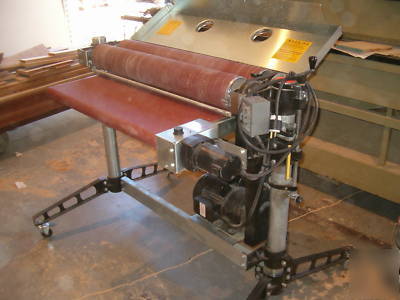 Supermax 37 x 2 drum sander, 600 + feet paper, ship
