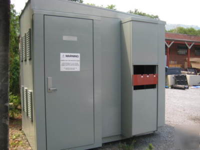 Westinghouse outside outdoor walk-in substation for dsl