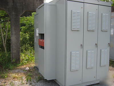Westinghouse outside outdoor walk-in substation for dsl