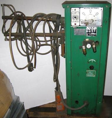 Western arctronics 10KVA rocker arm spot welder