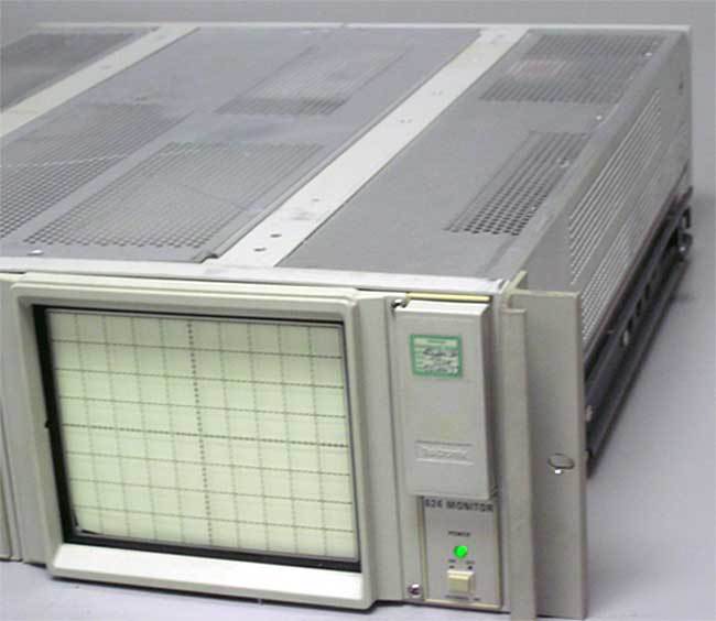 Tektronix 624 monitor sa certified LR37158 lab equip
