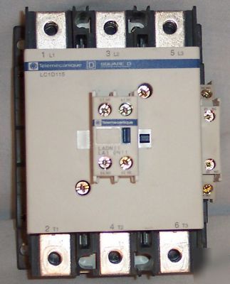 Telemecanique square d contactor LC1D115 - LC1D1156