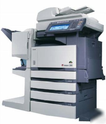 Toshiba e-studio 451C color copier & booklet maker scan