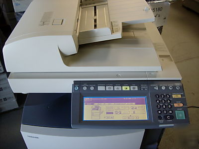 Toshiba e-studio 451C color copier & booklet maker scan