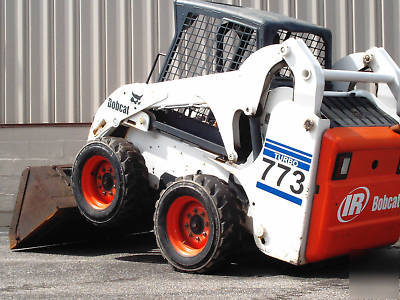 2001 bobcat 773 turbo skid steer loader ohio S185 S175 