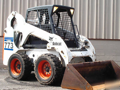 2001 bobcat 773 turbo skid steer loader ohio S185 S175 