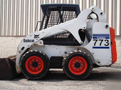 2001 bobcat 773 turbo skid steer loader ohio S185 S175 