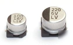 500 470UF 16V smt electrolytic capacitors full reel